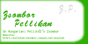 zsombor pellikan business card